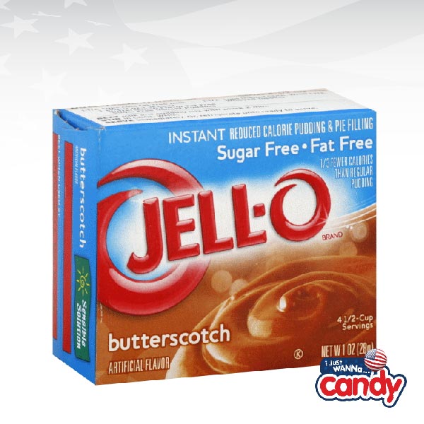 JellO Sugar Free Pudding & Pie Filling Butterscotch 1oz (28g