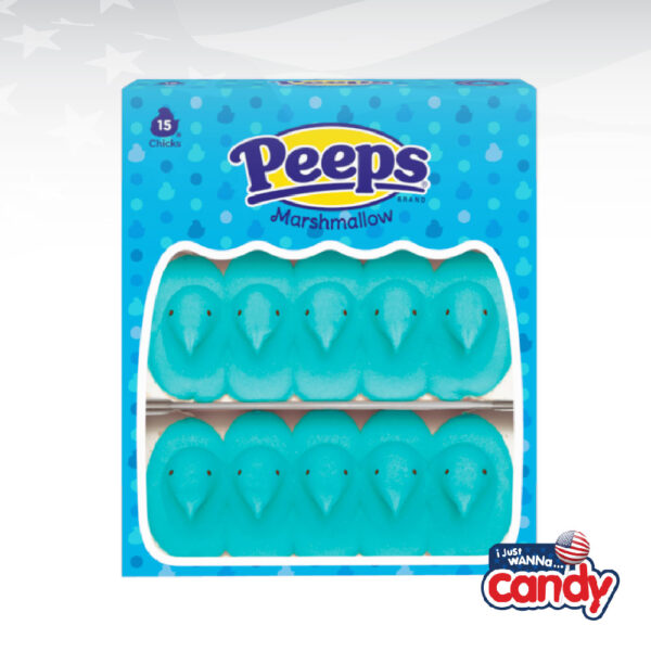 Peeps Blue Marshmallow Bunnies 8 Pack