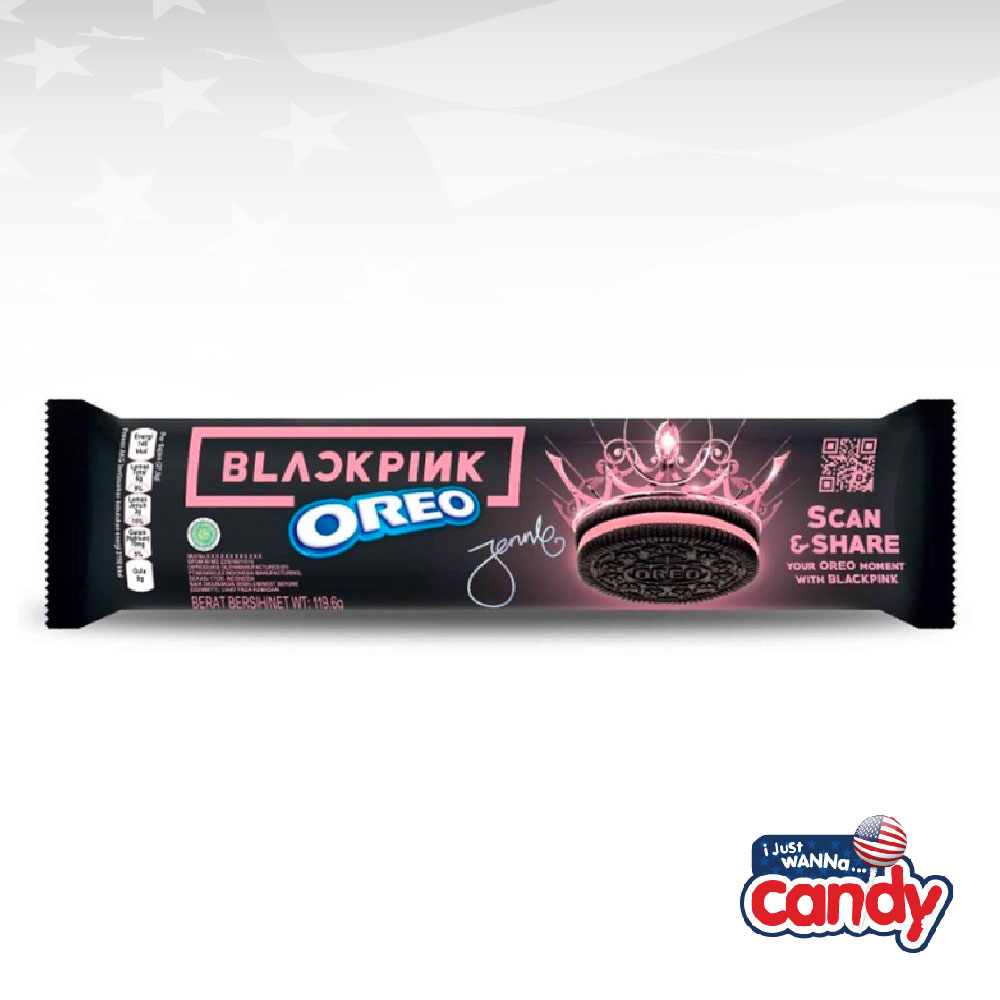 Oreo X BLACKPINK Limited Edition Strawberry Creme Cookies (123.5g ...