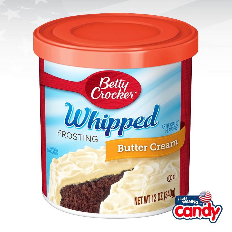 Betty Crocker Whipped Butter Cream Frosting 12oz (340g) - IJustWannaCandy